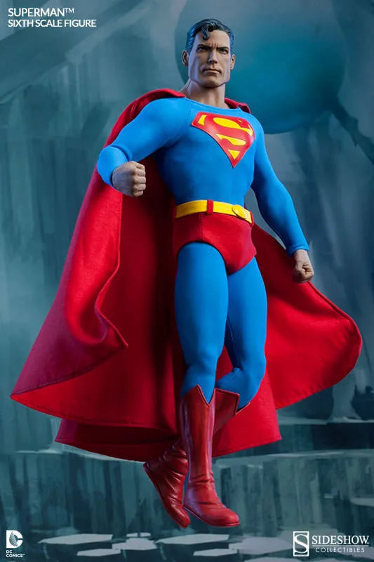 SideShow Sixth Scale DC Comics 1/6 Scale Figure - Supermanㅤ – Sideshow Collectibles – ActionFigureBrasil