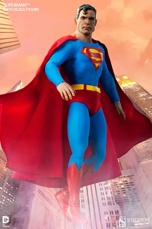 SideShow Sixth Scale DC Comics 1/6 Scale Figure - Supermanㅤ – Sideshow Collectibles – ActionFigureBrasil