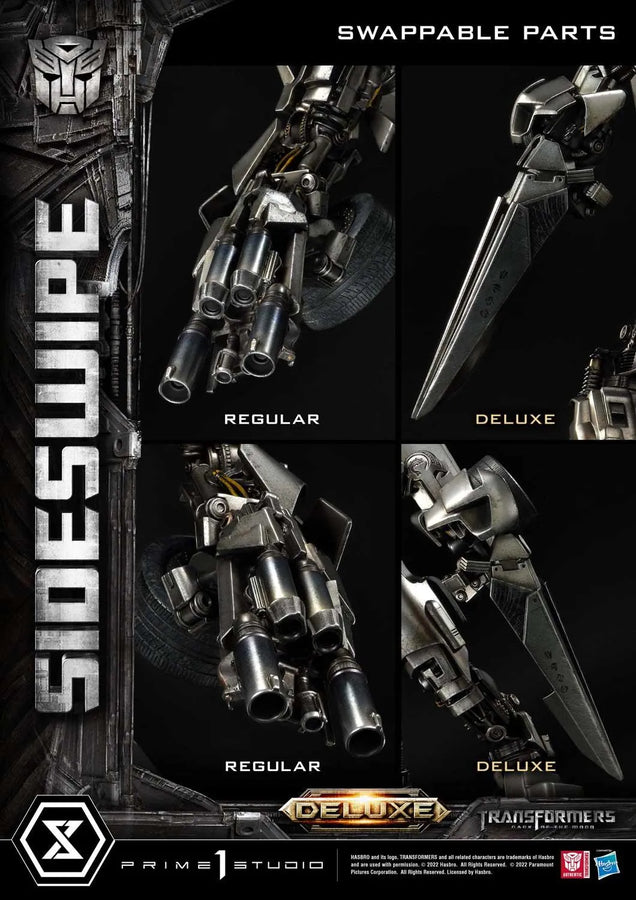 Sideswipe (Deluxe Bonus Version) Transformers: Dark of the Moon (Film) – Prime1Studio – ActionFigure Brasil