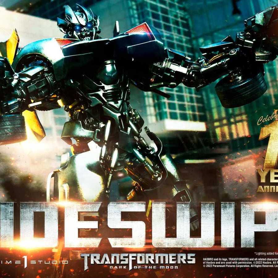 Sideswipe (Deluxe Version) Transformers: Dark of the Moon (Film) – Prime1Studio – ActionFigure Brasil