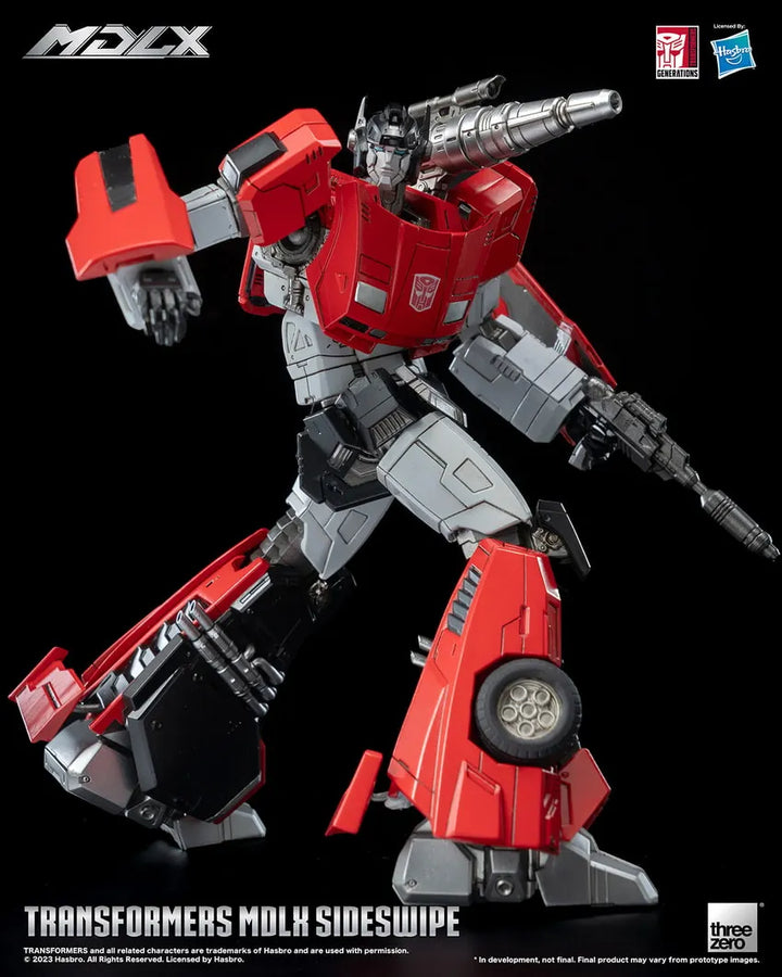 Sideswipe MDLX – Threezero – ActionFigure Brasil