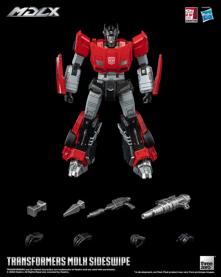 Sideswipe MDLX – Threezero – ActionFigure Brasil