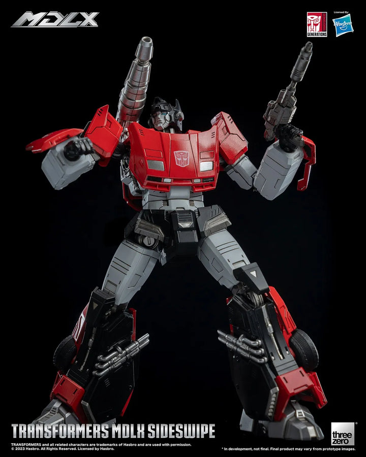 Sideswipe MDLX – Threezero – ActionFigure Brasil