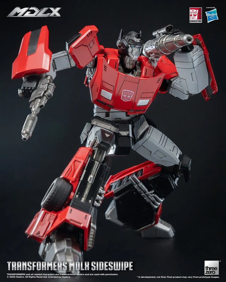 Sideswipe MDLX – Threezero – ActionFigure Brasil