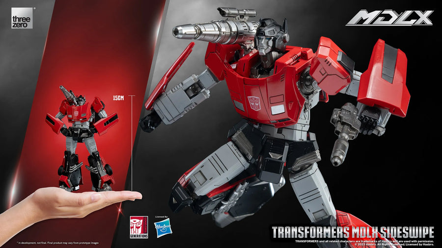 Sideswipe MDLX – Threezero – ActionFigure Brasil