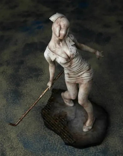 Silent Hill 2 - Bubblehead Nurse - 1/6 (Gecco, Mamegyorai)ㅤ – Gecco – ActionFigure Brasil — com base expositora