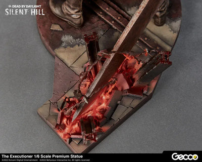 SILENT HILL x Dead by Daylight / Executioner 1/6 Scale Premium Statueㅤ – Gecco – ActionFigure Brasil — close