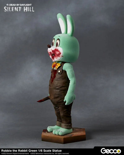 SILENT HILL x Dead by Daylight / Robbie the Rabbit Green 1/6 Scale Statueㅤ – Gecco – ActionFigure Brasil — close