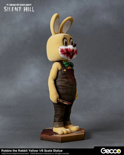SILENT HILL x Dead by Daylight / Robbie the Rabbit Yellow 1/6 Scale Statueㅤ – Gecco – ActionFigure Brasil — embalagem
