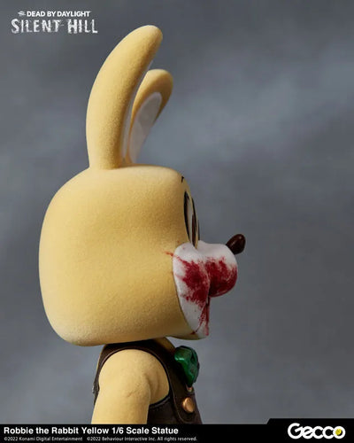 SILENT HILL x Dead by Daylight / Robbie the Rabbit Yellow 1/6 Scale Statueㅤ – Gecco – ActionFigure Brasil — iluminação de estúdio
