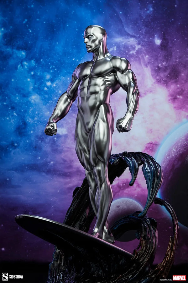 Silver Surfer - LIMITED EDITION: 4000 – Sideshow Collectibles – ActionFigure Brasil