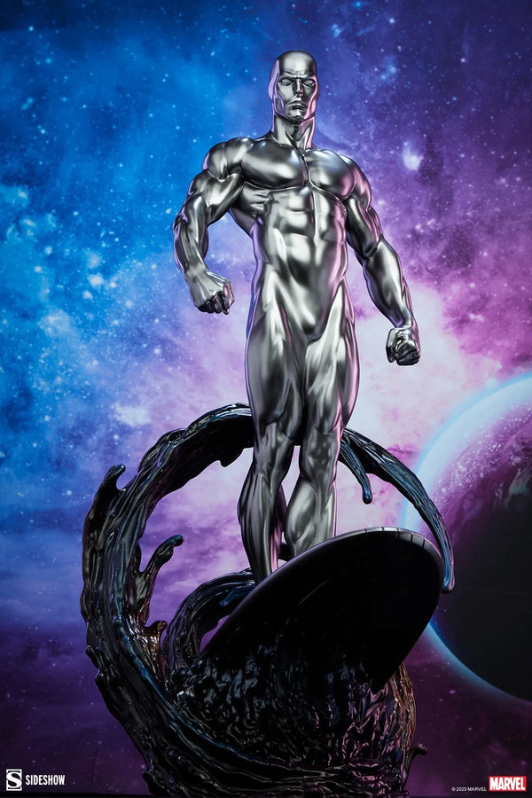 Silver Surfer - LIMITED EDITION: 4000 – Sideshow Collectibles – ActionFigure Brasil
