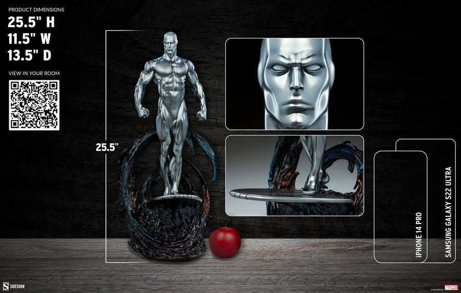 Silver Surfer - LIMITED EDITION: 4000 – Sideshow Collectibles – ActionFigure Brasil