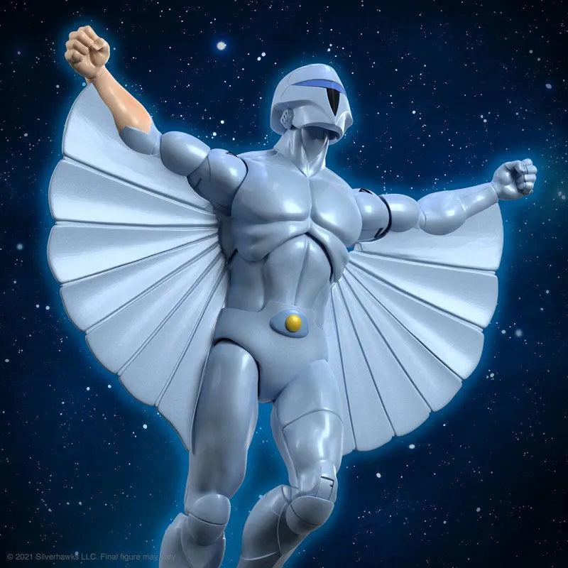 Silverhawks/ Quicksilver Ultimate 7 Inch Action Figureㅤ – Super 7 – ActionFigure Brasil