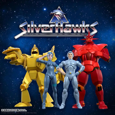 Silverhawks/ Quicksilver Ultimate 7 Inch Action Figureㅤ – Super 7 – ActionFigure Brasil — close