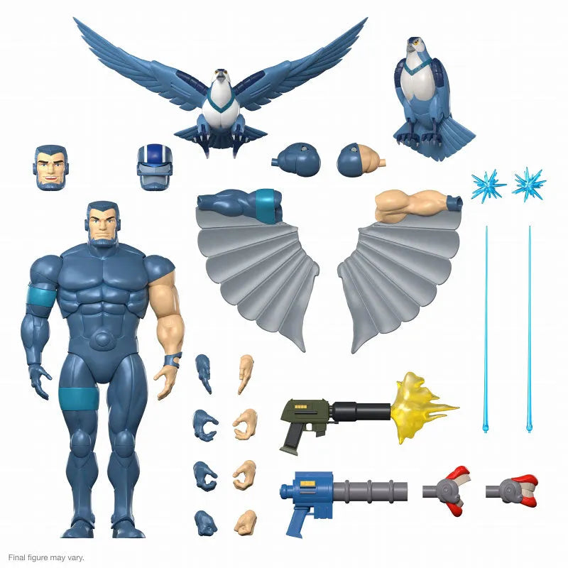 SilverHawks/ Steelwill Ultimate 7 Inch Action Figureㅤ – Super 7 – ActionFigure Brasil