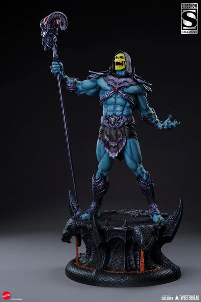 Skeletor Legends (Classic Edition) - LIMITED EDITION: 1000 (Exclusive) – Tweeterhead – ActionFigure Brasil — embalagem