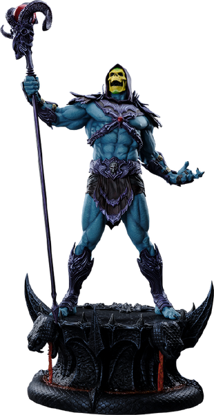 Skeletor Legends (Classic Edition) - LIMITED EDITION: 1000 (Exclusive) – Tweeterhead – ActionFigure Brasil — ângulo diferente