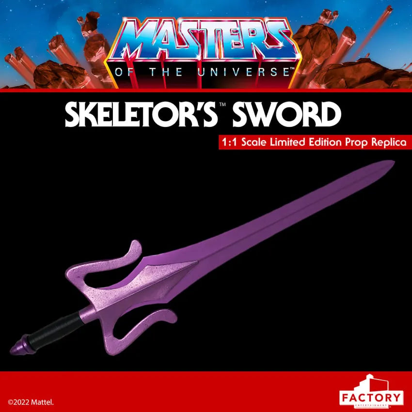 Skeletor's Sword - LIMITED EDITION: 500 – Factory Entertainment – ActionFigure Brasil