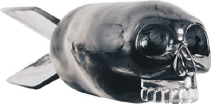 Skull Bomb (Phantom Edition) - LIMITED EDITION – Mighty Jaxx – ActionFigure Brasil