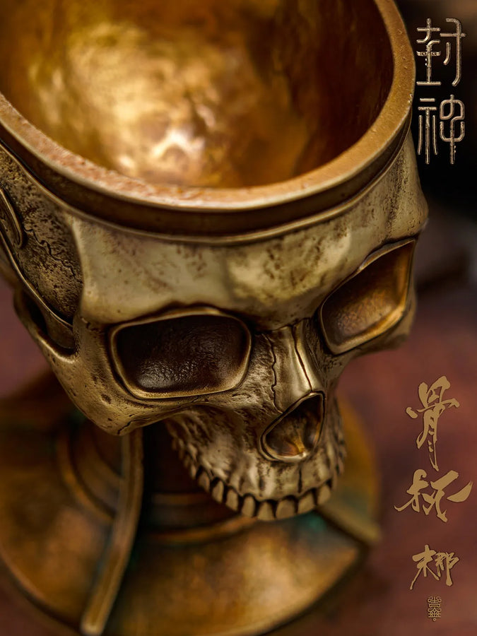 Skull Cup (Bronze Version) - LIMITED EDITION: 200 (Bronze Version) – Manas SUM – ActionFigure Brasil