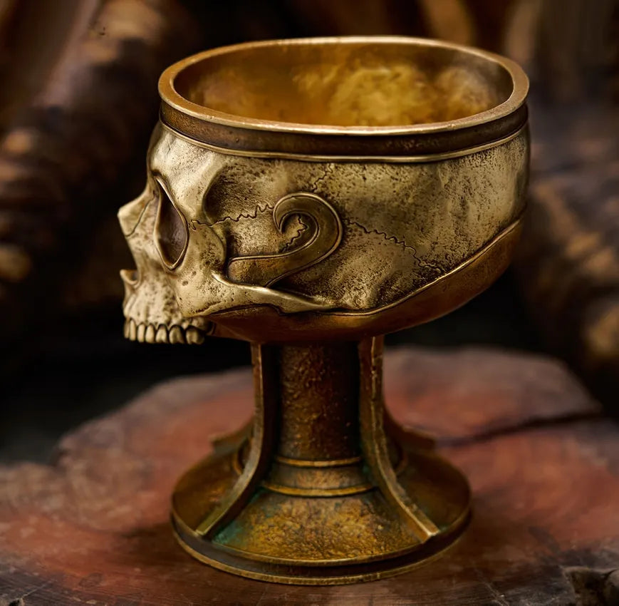 Skull Cup (Bronze Version) - LIMITED EDITION: 200 (Bronze Version) – Manas SUM – ActionFigure Brasil