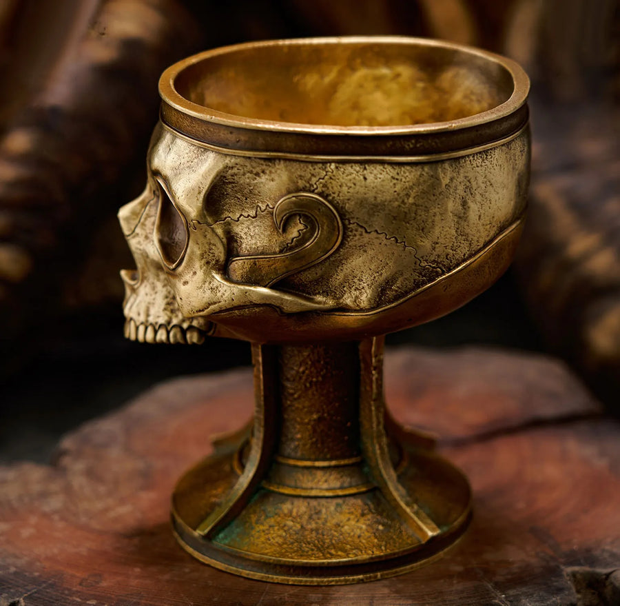 Skull Cup (Bronze Version) - LIMITED EDITION: 200 (Bronze Version) – Manas SUM – ActionFigure Brasil