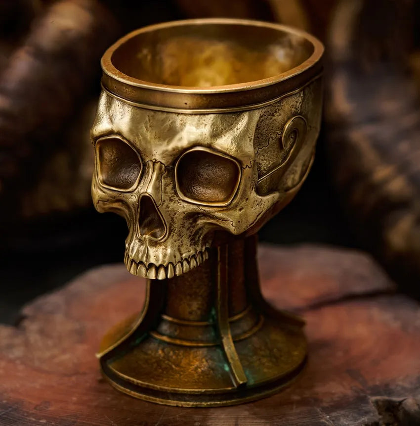 Skull Cup (Bronze Version) - LIMITED EDITION: 200 (Bronze Version) – Manas SUM – ActionFigure Brasil
