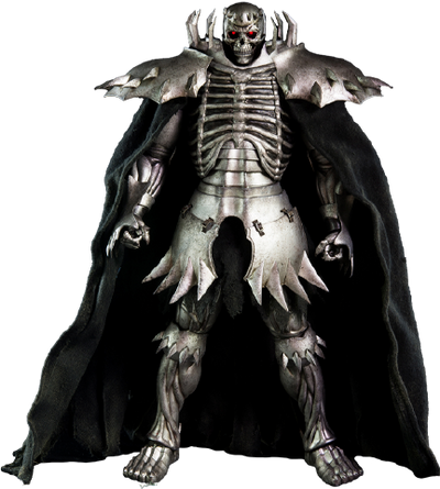 Skull Knight (Exclusive) – Threezero – ActionFigure Brasil — detalhe do produto