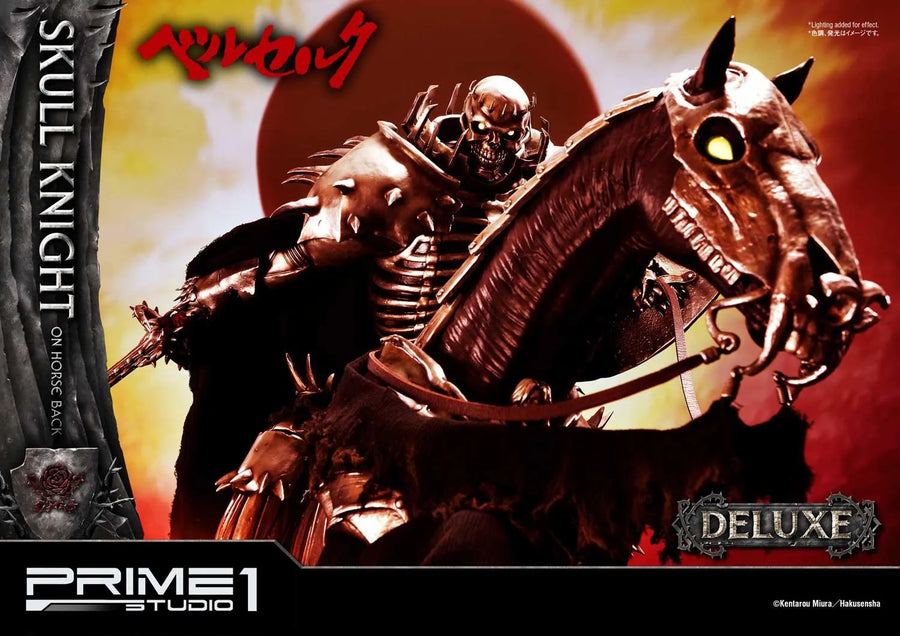 Skull Knight on horseback (Deluxe Version) Berserk – Prime1Studio – ActionFigure Brasil