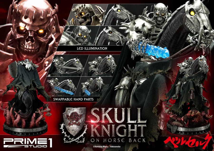 Skull Knight on horseback (Regular Version) Berserk – Prime1Studio – ActionFigure Brasil