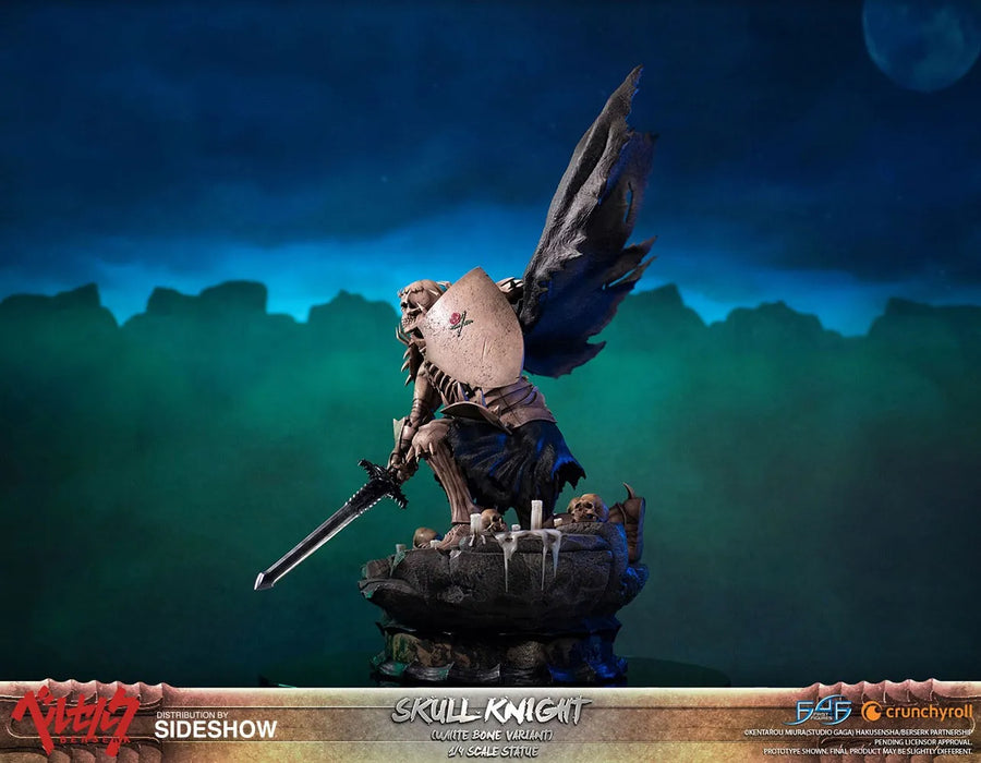 Skull Knight (White Bone Variant) (White) – First 4 Figures – ActionFigure Brasil