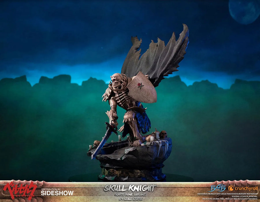 Skull Knight (White Bone Variant) (White) – First 4 Figures – ActionFigure Brasil
