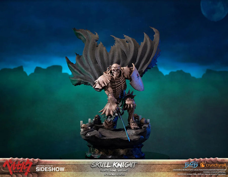 Skull Knight (White Bone Variant) (White) – First 4 Figures – ActionFigure Brasil