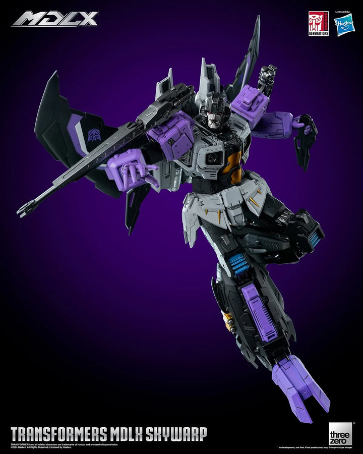 Skywarp MDLX – Threezero – ActionFigure Brasil