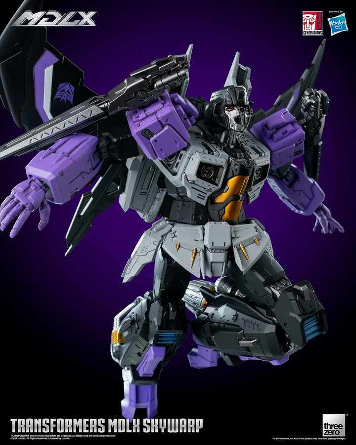 Skywarp MDLX – Threezero – ActionFigure Brasil