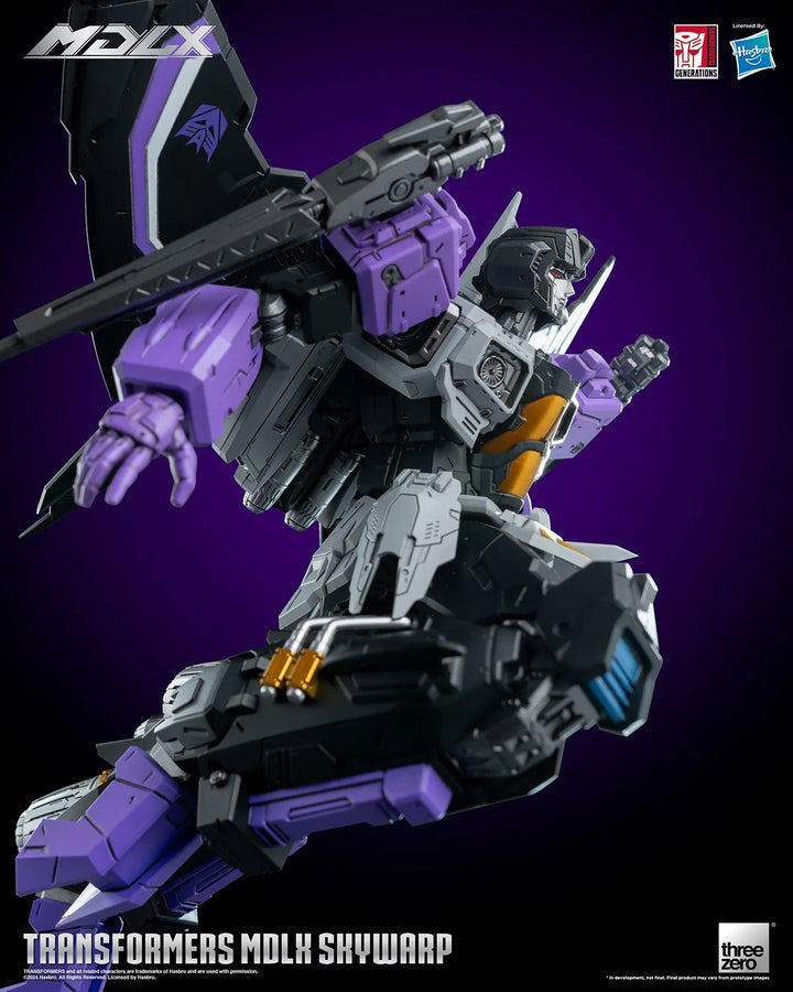 Skywarp MDLX – Threezero – ActionFigure Brasil