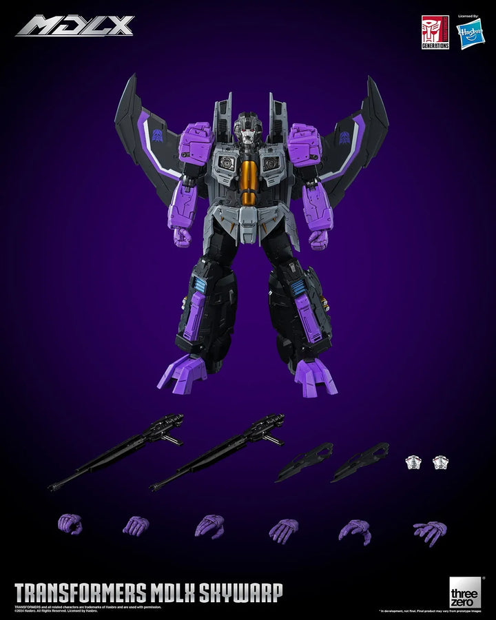 Skywarp MDLX – Threezero – ActionFigure Brasil