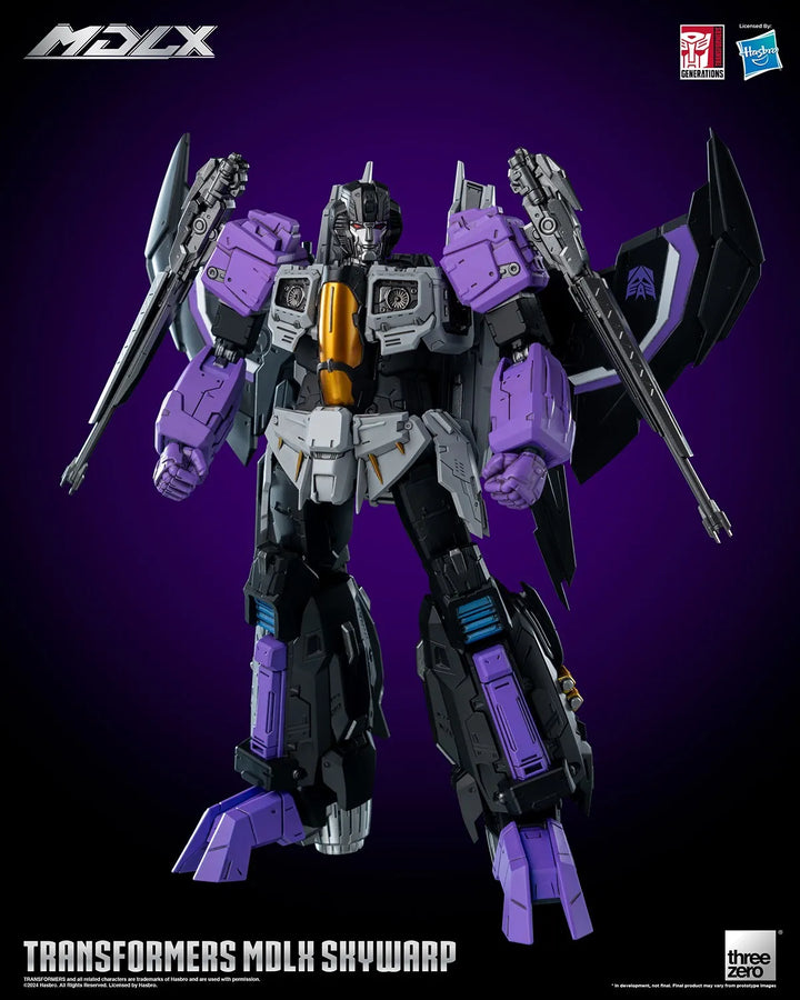 Skywarp MDLX – Threezero – ActionFigure Brasil
