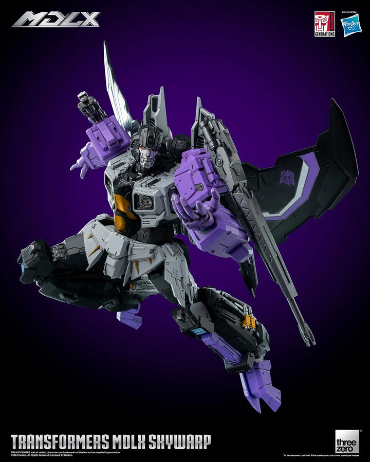 Skywarp MDLX – Threezero – ActionFigure Brasil