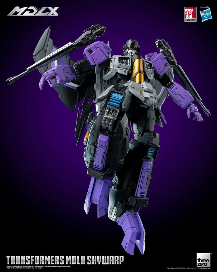 Skywarp MDLX – Threezero – ActionFigure Brasil