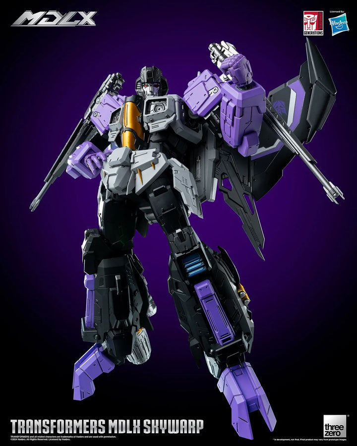 Skywarp MDLX – Threezero – ActionFigure Brasil