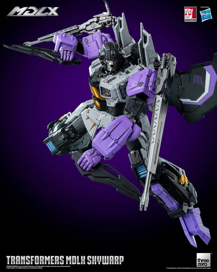 Skywarp MDLX – Threezero – ActionFigure Brasil