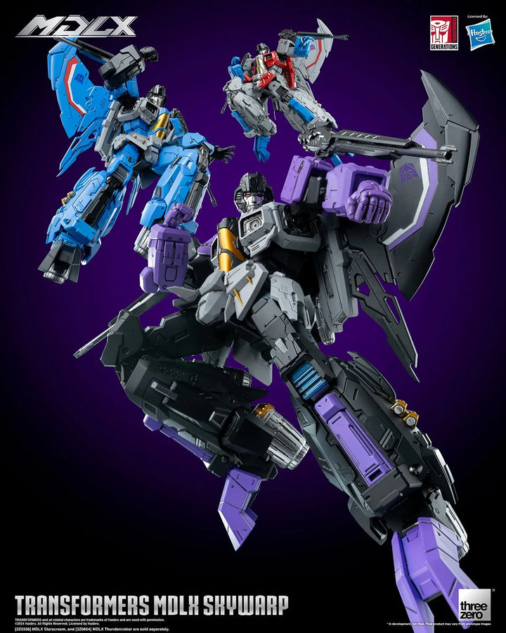Skywarp MDLX – Threezero – ActionFigure Brasil