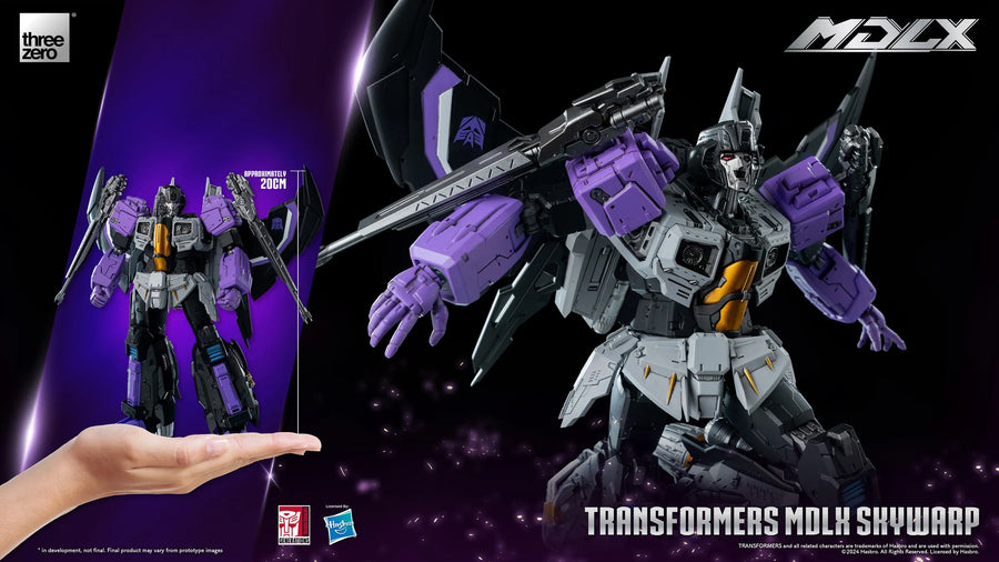 Skywarp MDLX – Threezero – ActionFigure Brasil