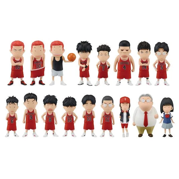Slam Dunk - The First Slam Dunk Figure Collection - Shohoku Team - Set of 17 (Toei Animation)ㅤ – Toei Animation – ActionFigure Brasil