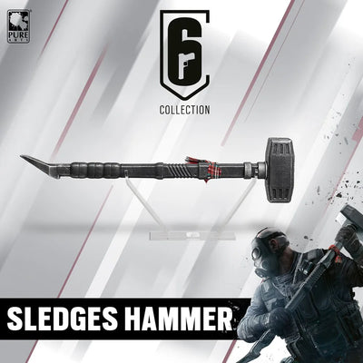 Sledge's Tactical Hammer – PureArts – ActionFigure Brasil — com base expositora
