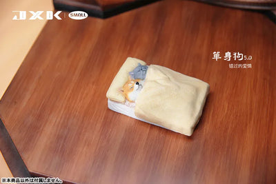 Small Cat & Dog Sleeping in Bedㅤ – JXK Studio – ActionFigureBrasil — embalagem