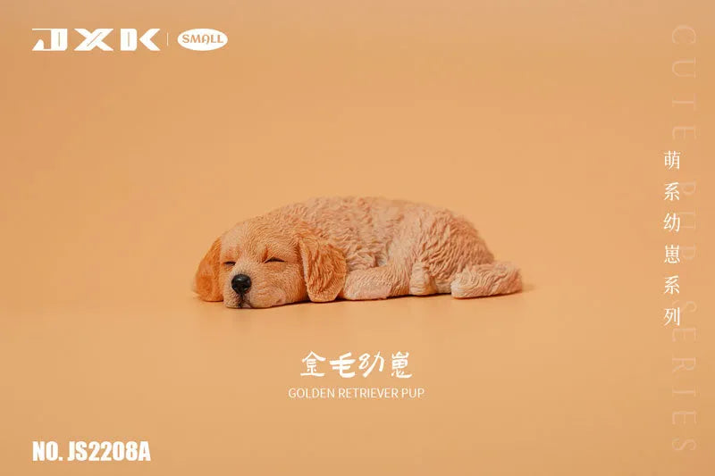 Small Golden Retriever Puppy Sleeping Soundly Aㅤ – JXK Studio – ActionFigureBrasil
