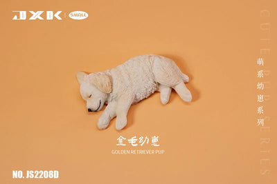 Small Golden Retriever Puppy Sleeping Soundly Dㅤ – JXK Studio – ActionFigureBrasil — ângulo diferente